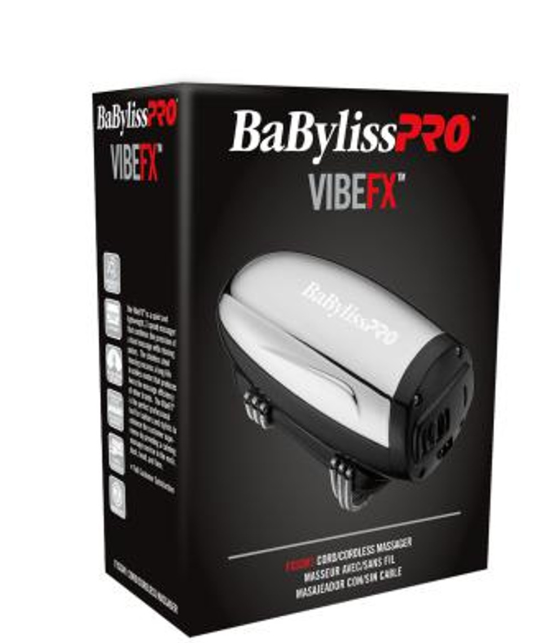 BabylissPro VibeFX Massager SILVER