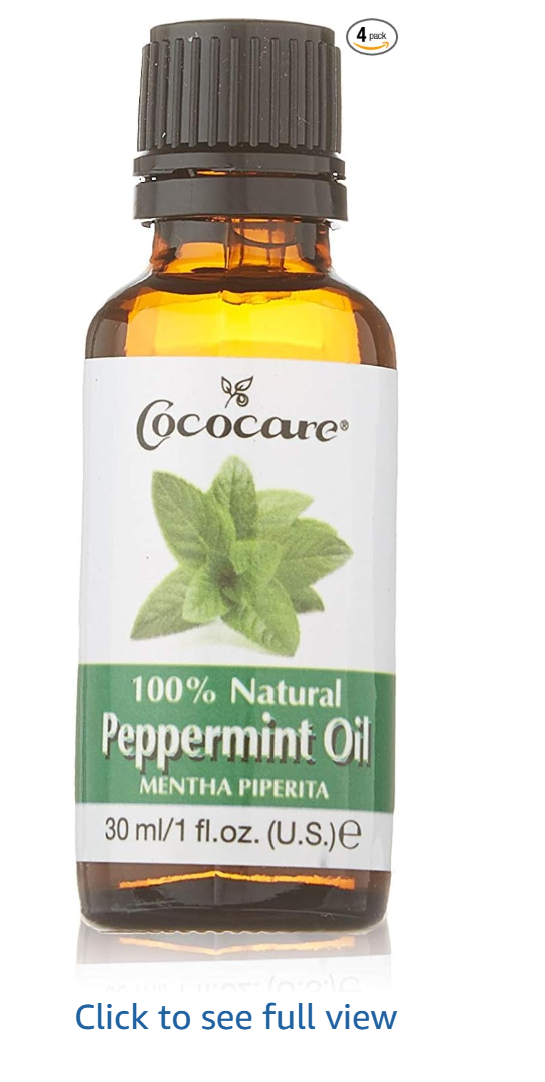 Cococare 100% Natural Peppermint Oil, 1 oz (Pack of 4)