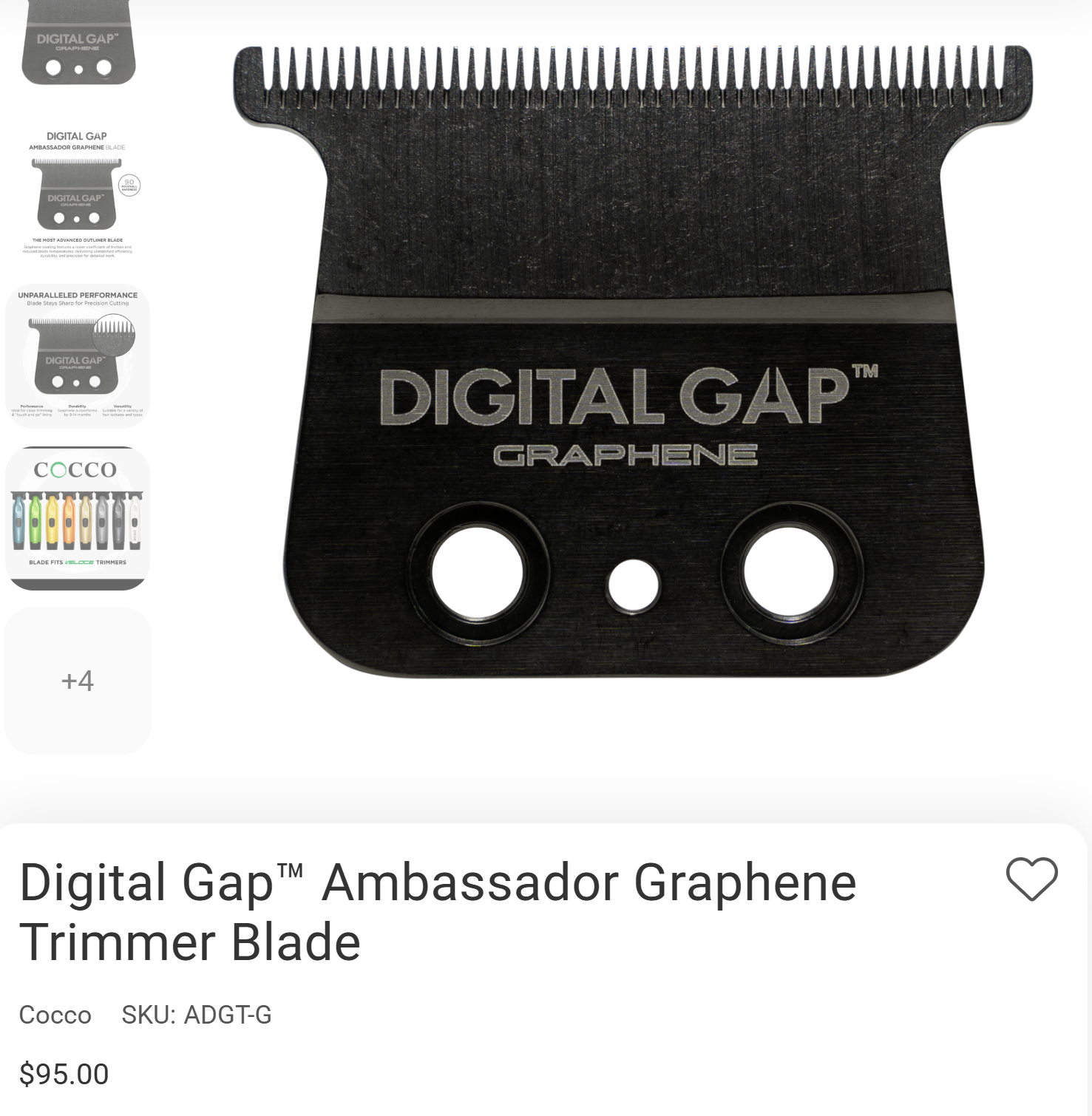 Digital Gap™ Ambassador Graphene Trimmer Blade