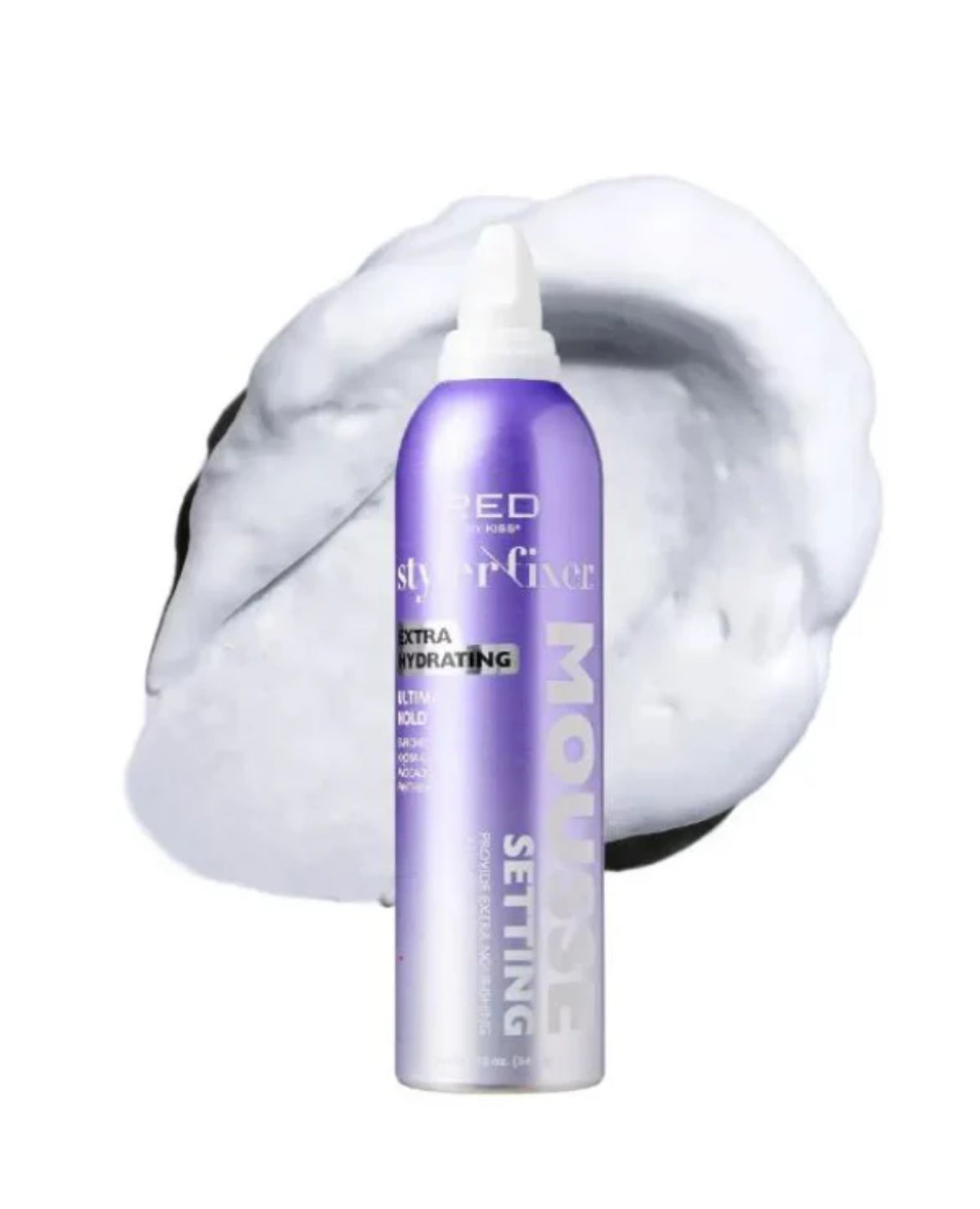 RED by Kiss Hair Mousse Assorted Styles