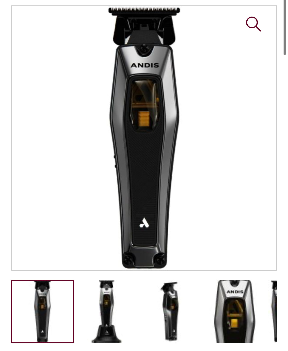 Andis Recon Cord/Cordless Trimmer - Hyper-Speed Linear Motor Power #562697