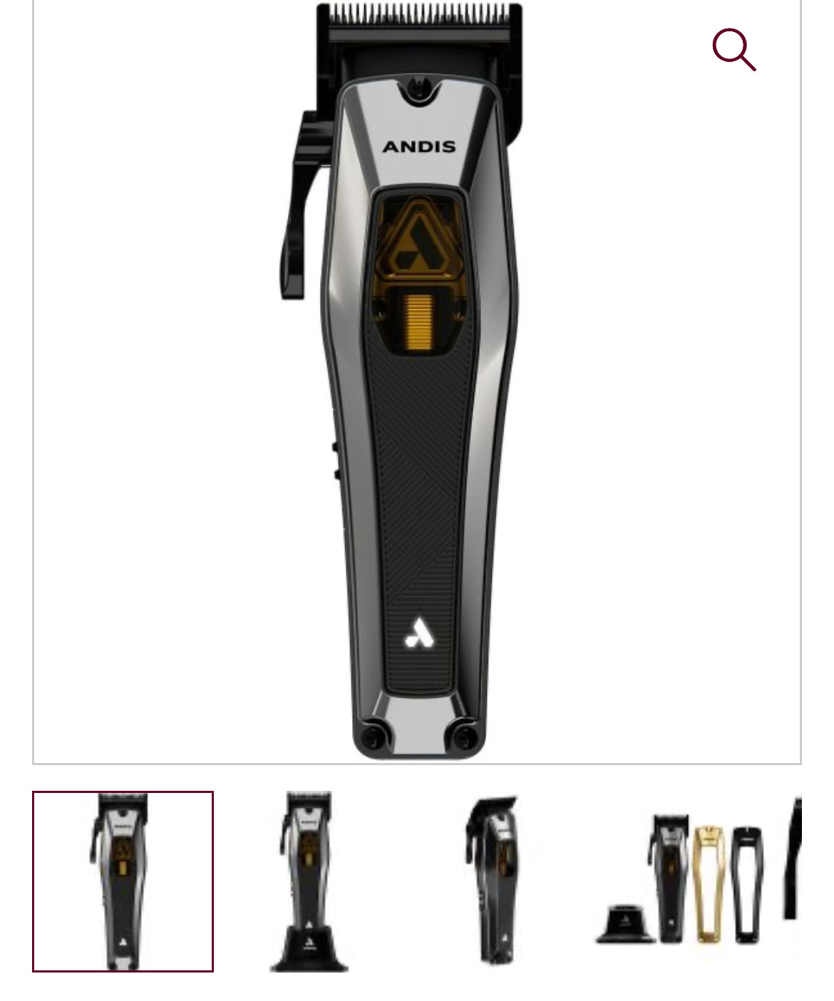 Andis Recon Cord/Cordless Clipper - Hyper-Speed Linear Motor