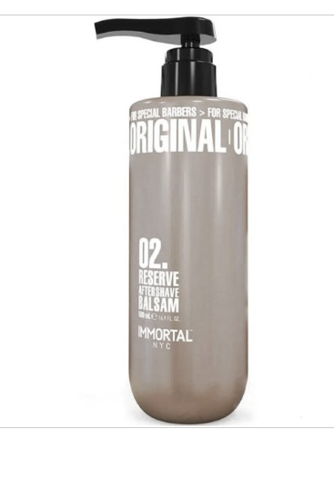 Immortal NYC Reserve Aftershave Balsam 02. 16.9 oz