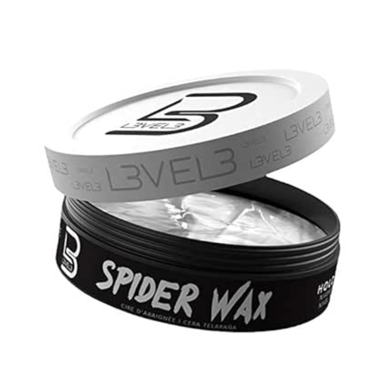 L3 Level 3 Spider Wax - Long Lasting and Strong Hold Improve your Hair Volume and Texture - Level Three Hair Wax for Men