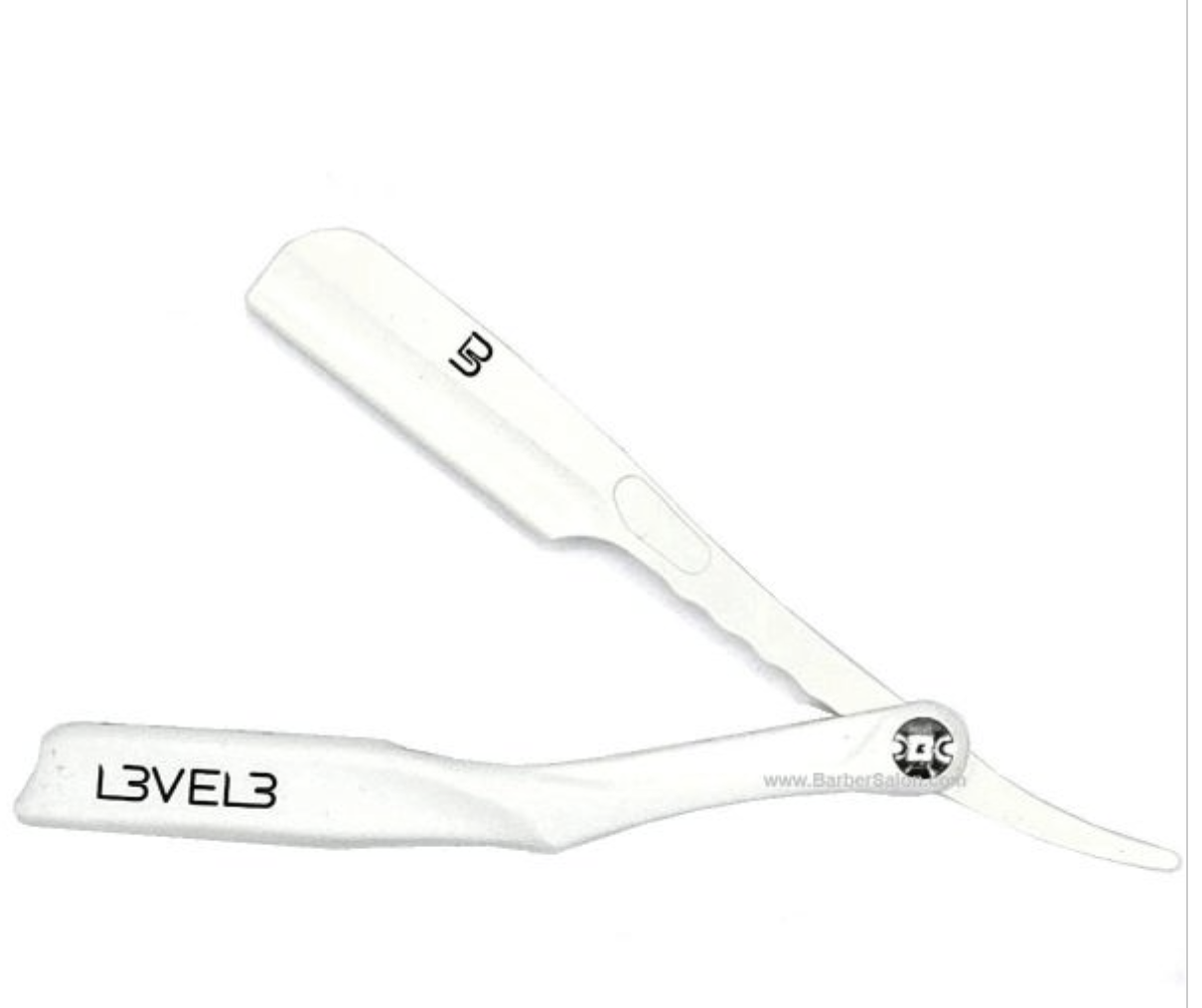 L3VEL3 Milly Clutch Razor Holder - Frost White