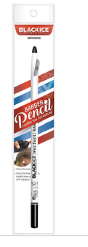 Black Ice Barber Pencil Colored Tool for Hairline BRAWN