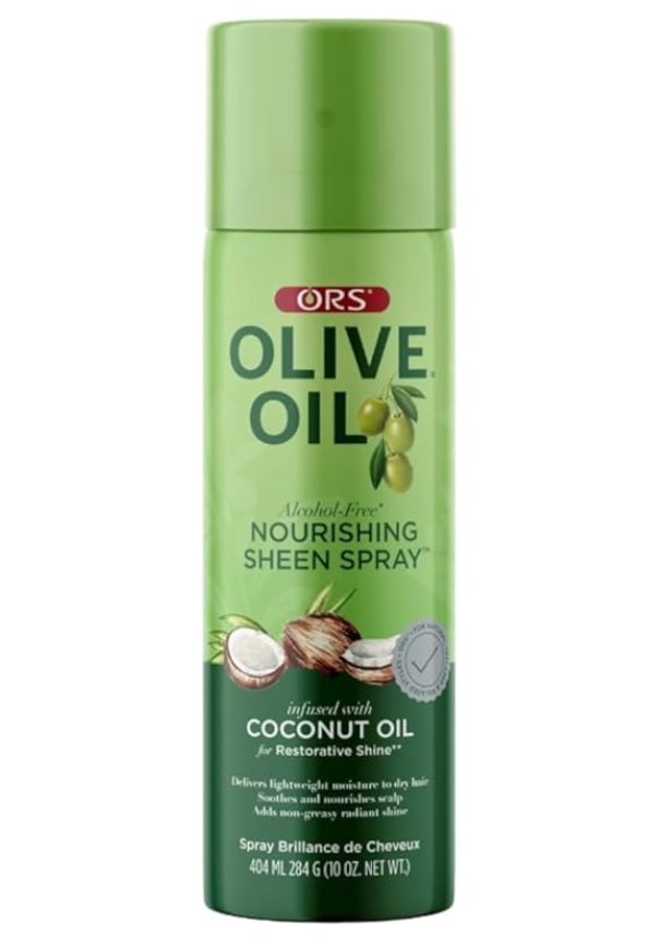 ORS Olive Oil Nourishing Sheen Spray infused with Coconut Oil 10 ounces