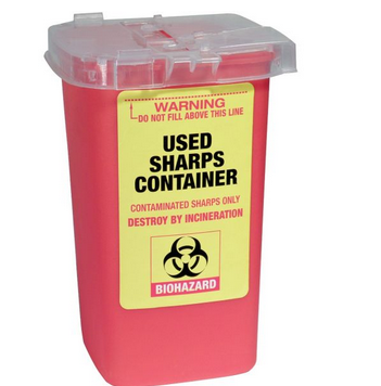 Scalpmaster Razor Blade Disposal Container #FSC555