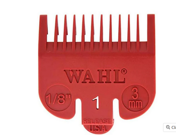 Wahl #1 Color Coded Clipper Guide Guias de Wahl