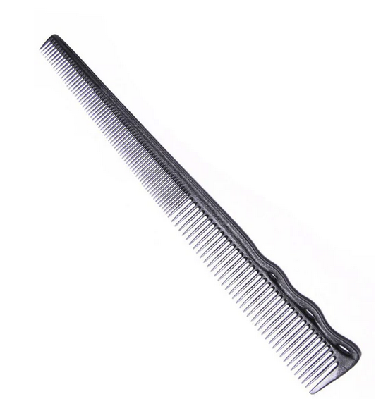 YS Park 254 Short Hair Design Barber Comb w/ Flex Shape Memory - 7.4" PEYNE