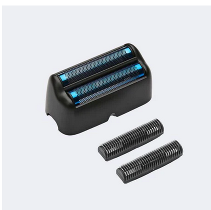 BaBylissPRO UV-Foil Replacement Double Foil Head - Matte Black & Blue (FXLRF2MB)