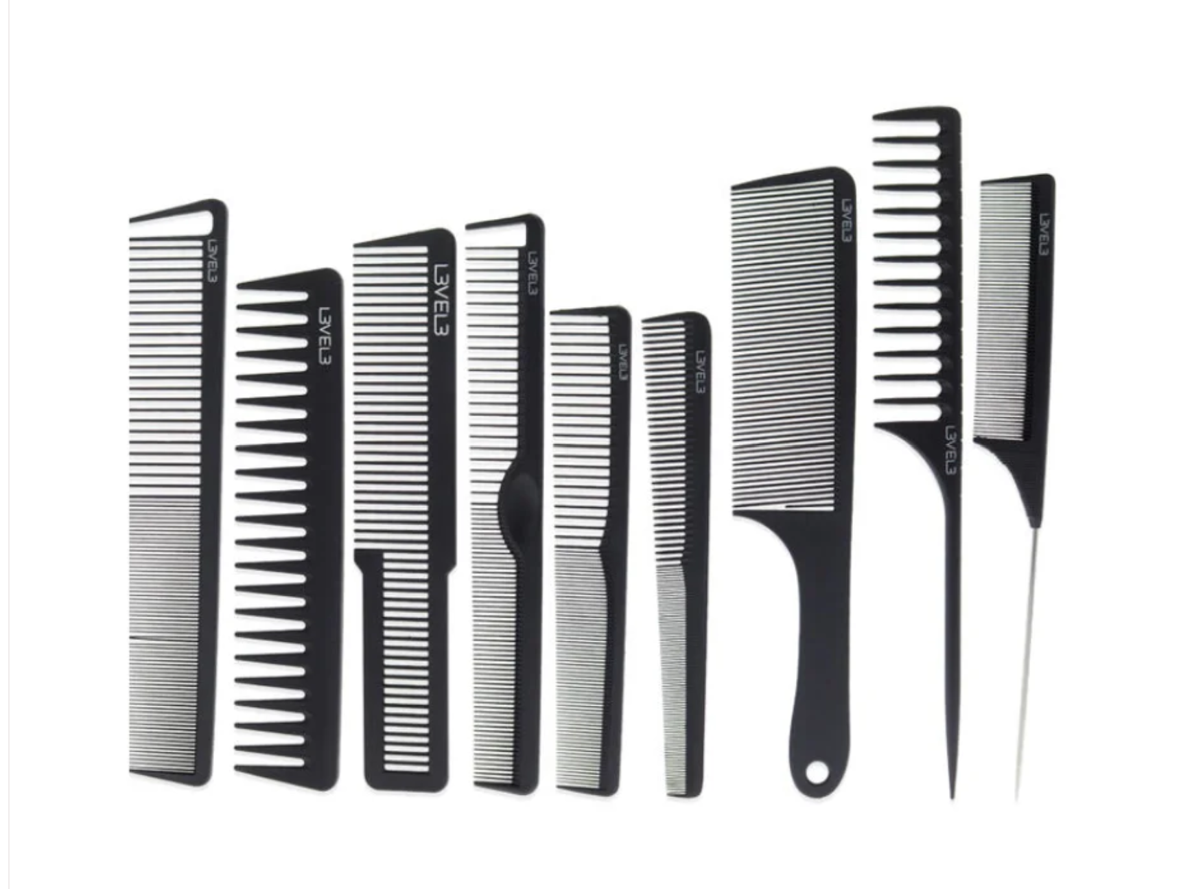Level3 9 Piece Comb Set