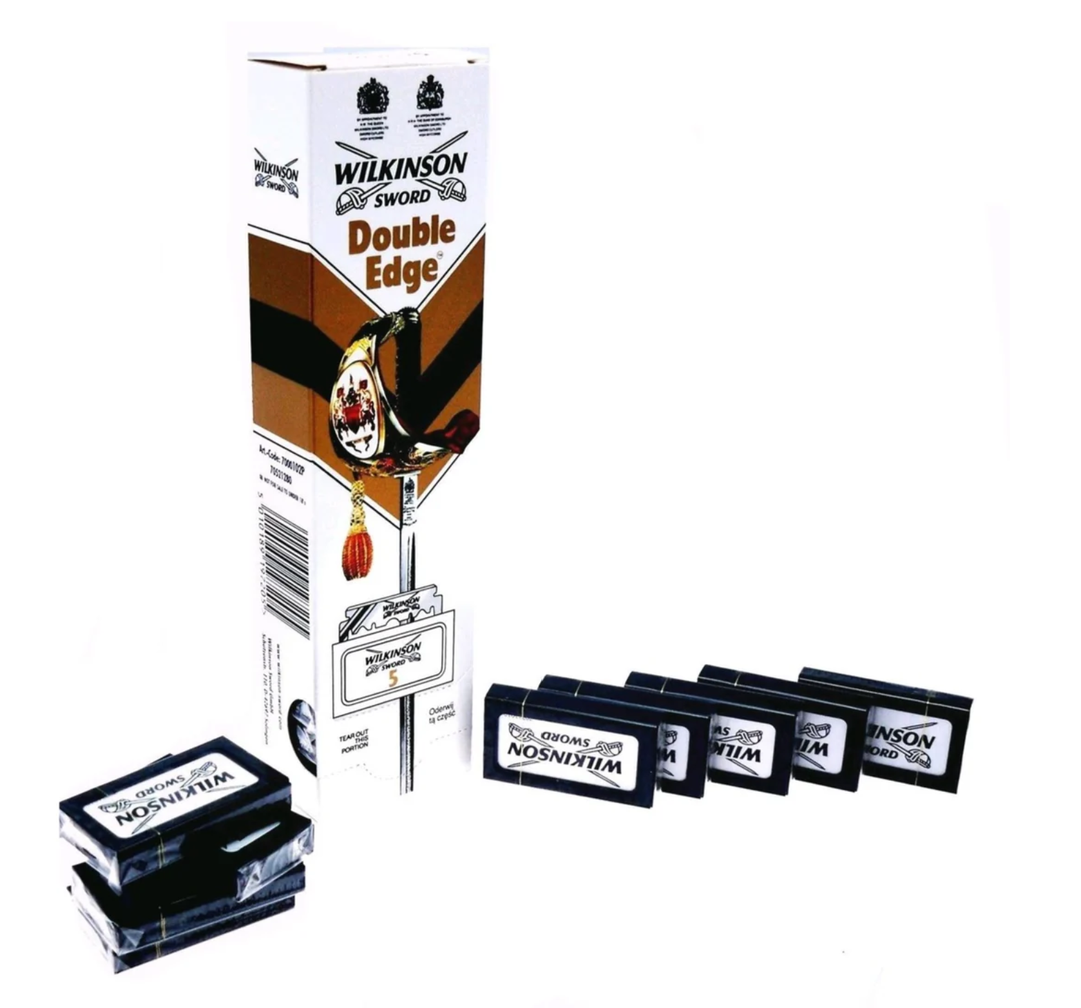 Wilkinson Sword Double Edge Razor Blades 5 Pack - Case of 20
