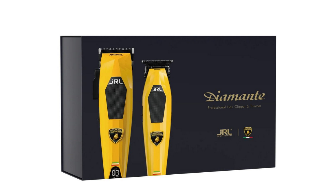 JRL x Lamborghini Diamante Collection: Clipper + Trimmer Set Yellow #DI2025Y	 JRL