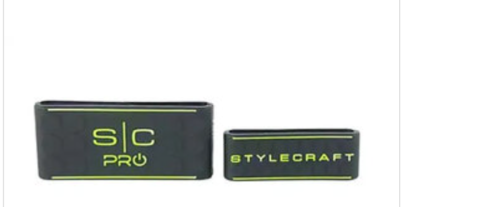 StyleCraft Clipper & Trimmer Grips Black & Green