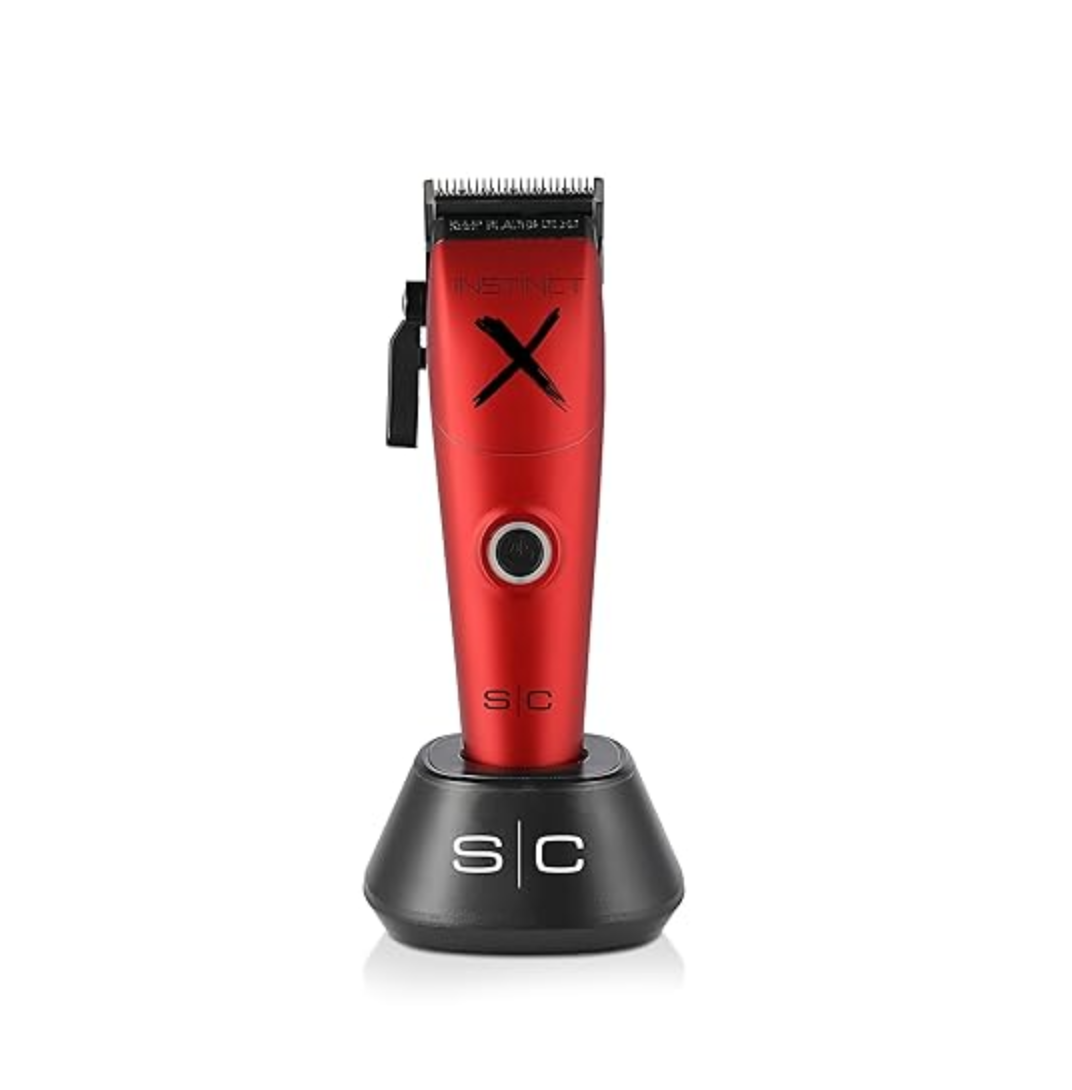 Stylecraft Instinct Professional IN2 Vector Motor Cordless Hair Clipper with Intuitive Torque Control, 3 Modular Lids X CLIPER