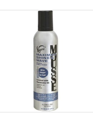 Vigorol Maximum Shine Wave Mousse 12 oz