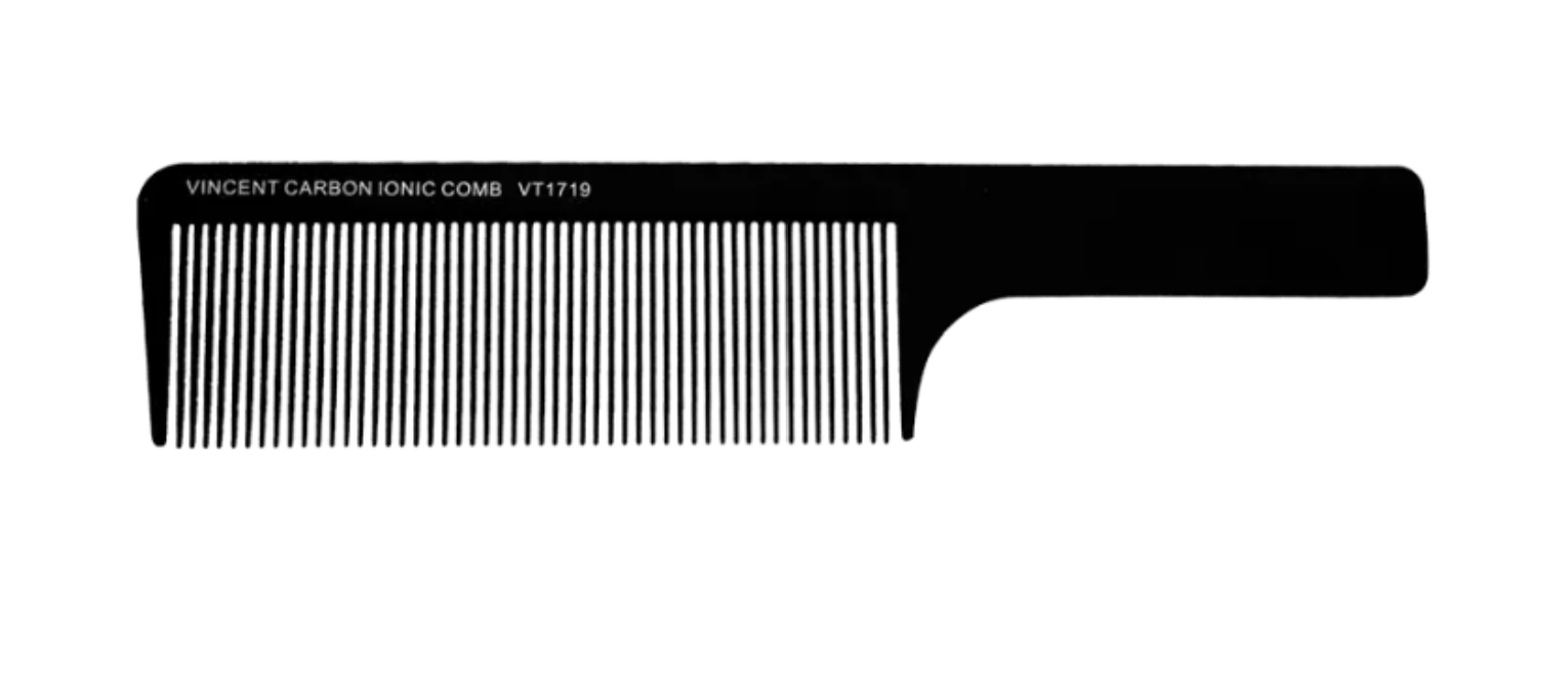 Vincent Carbon Flat Top Comb 9