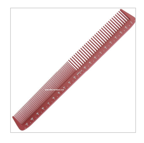 Skip to the beginning of the images gallery Vincent Ceramic Cutting Comb 8-1/2" - Red #VT1716-R