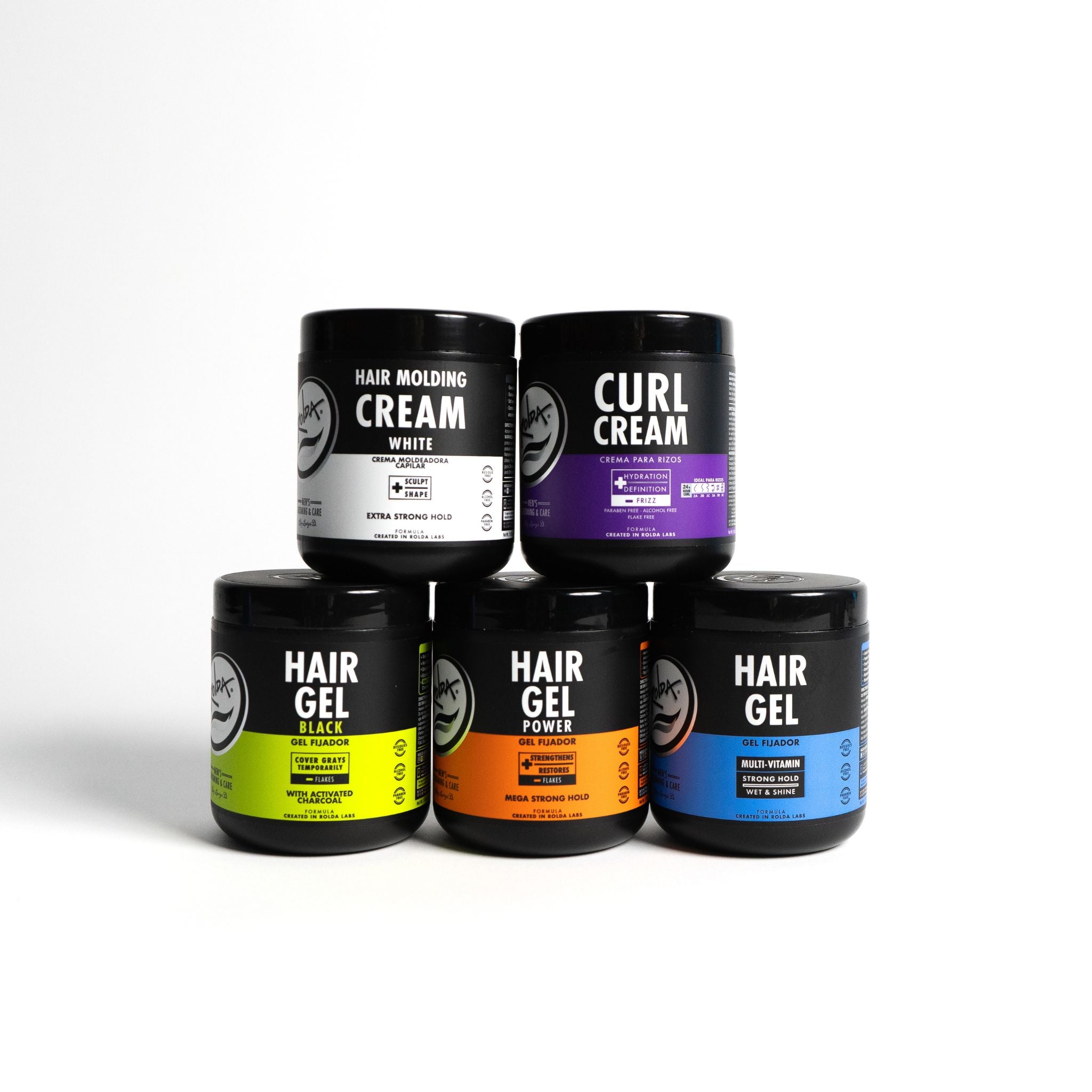 Ultimate Mens Hair Styling Gel Cream Kit
