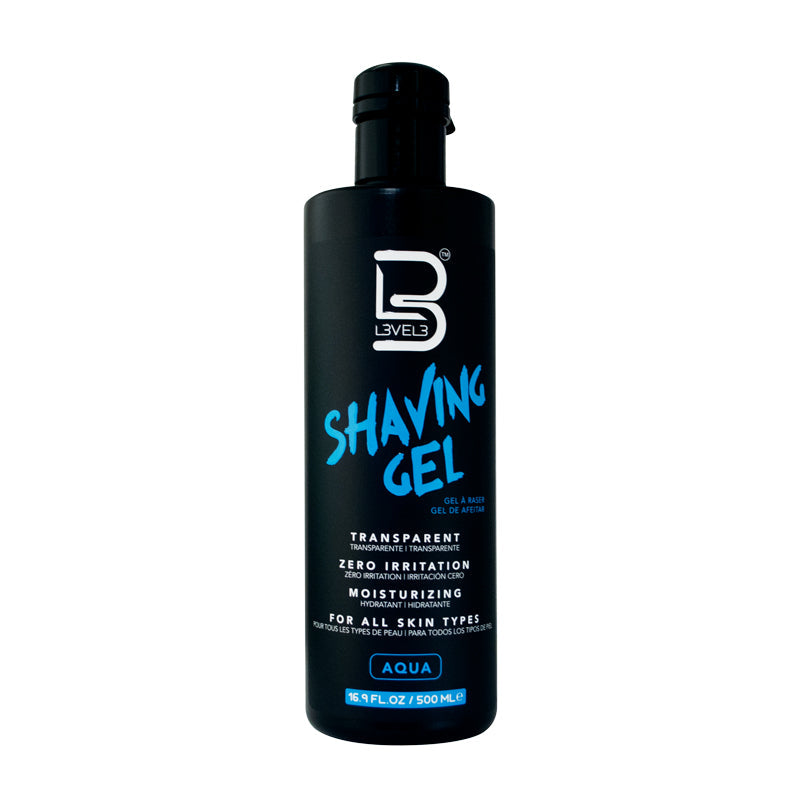 L3Vel3 Shaving Gel Aqua 16 9 Oz