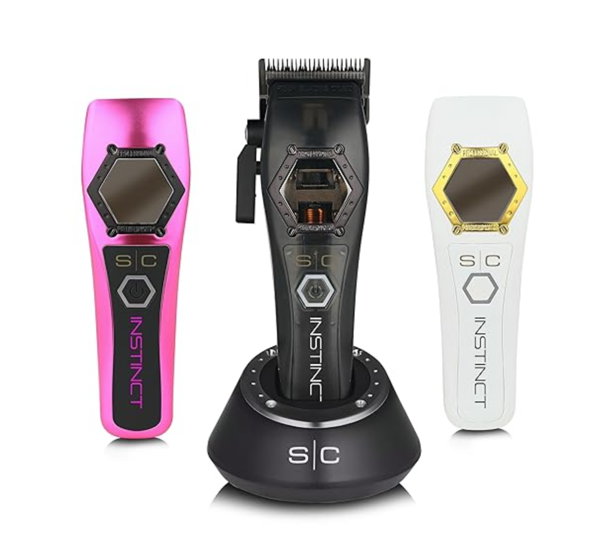 tylecraft Instinct Professional IN2 Vector Motor Cordless Hair Clipper with Intuitive Torque Control, 3 Modular Lids cliper