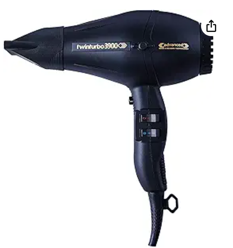 urbo Power Twin Turbo 3900 Advanced Hair Dryer - Black